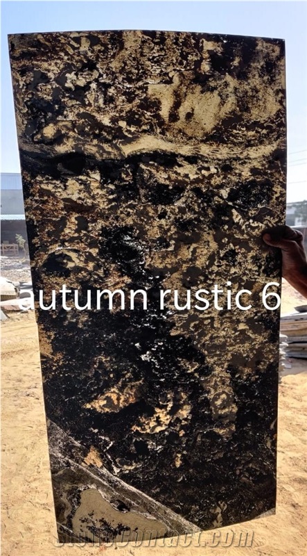 Burning Forest Translucent Light Pass Stone Veneer, Thin Stone Veneer