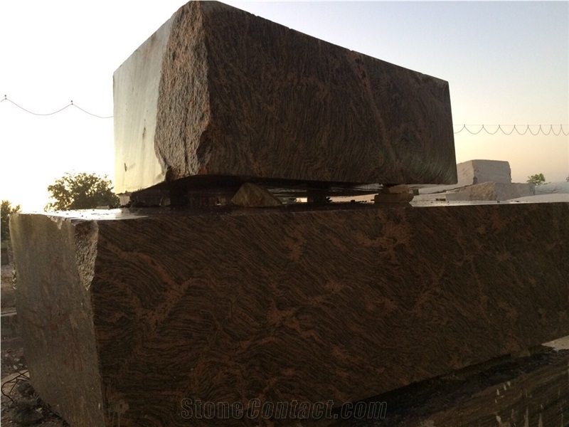 Tiger Skin Granite Raw Blocks
