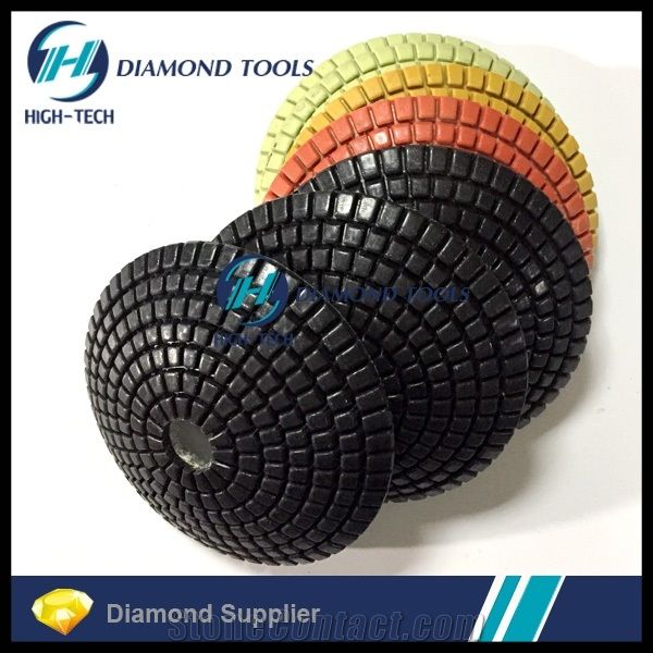 Convex/Concave Bowl Diamond Wet Polishing Pad