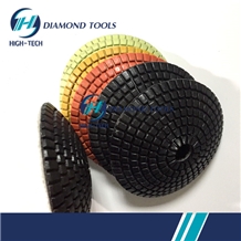 Convex/Concave Bowl Diamond Wet Polishing Pad