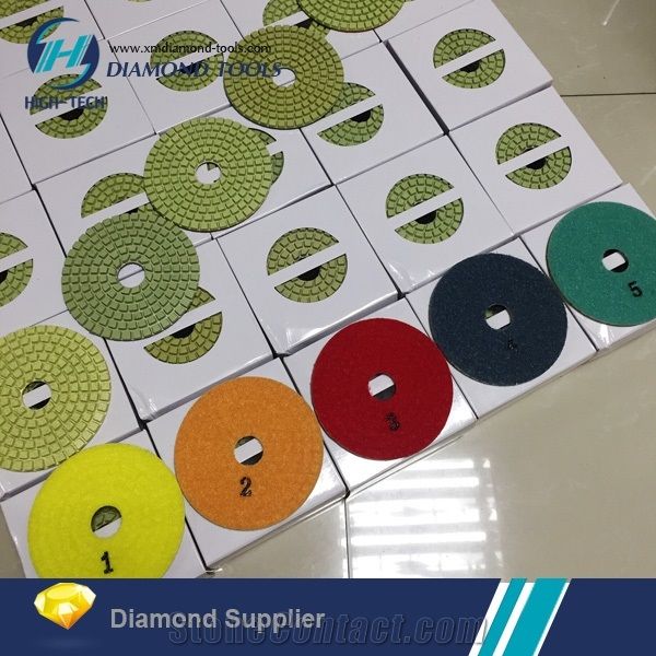 Granite 5-Steps Diamond Polishing Pads