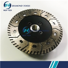 Granite Diamond Cutting/Grinding Flange Saw Blade