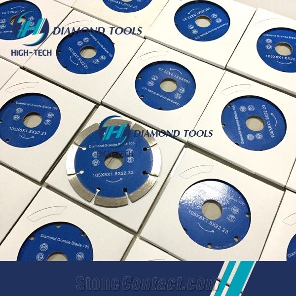 Segmented 4 Inch Diamond Blade Dry Cutting Granite