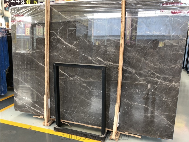 Guangxi Grey Portor Marble Slabs/Floor Tiles