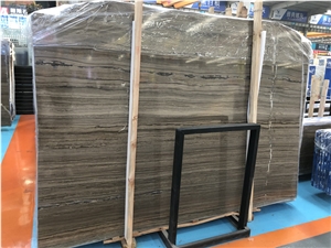 Iran Seattle Gold Marble with Brown Wood-Grain