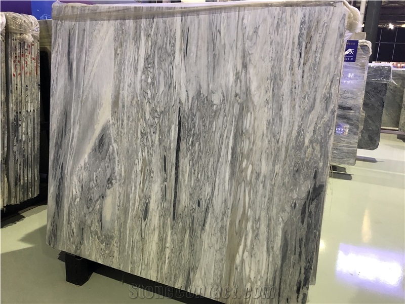 Italy Calacatta Ondulato Marble Walling Slabs