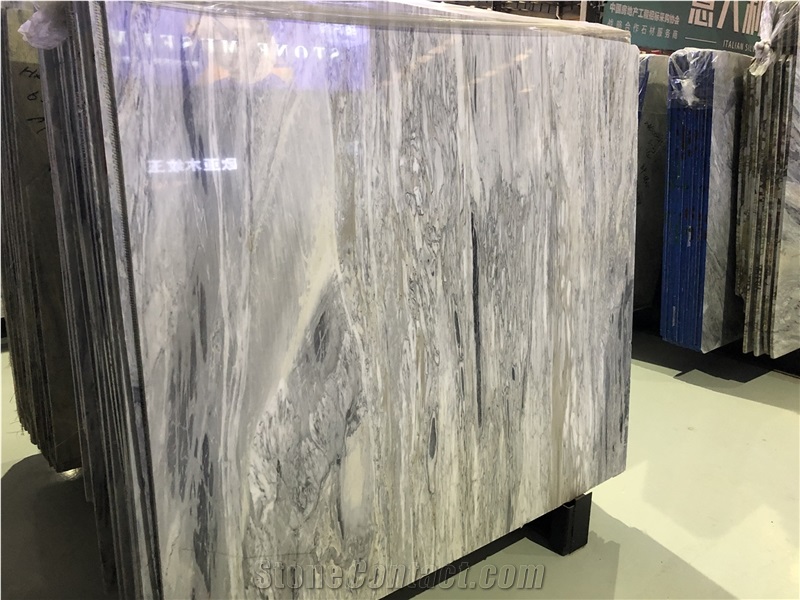 Italy Calacatta Ondulato Marble Walling Slabs