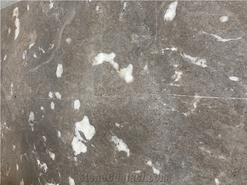 Phelps Grey Pus Marble Tiles Machine Cutting Slabs