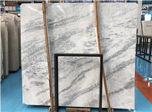 Polished Aus White Marble Slab & Tiles
