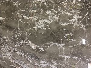 Polished Grey Marble Slab for Wall&Floor Covering
