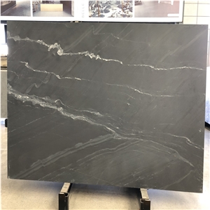 Polished Noir St. Laurent Marble Stone Slabs Tiles