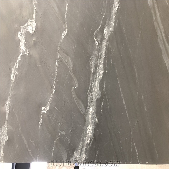 Polished Noir St. Laurent Marble Stone Slabs Tiles