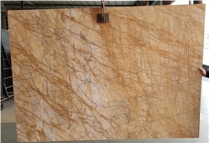 Polished Van Gogh Gold Marble Slabs for Wall&Floor