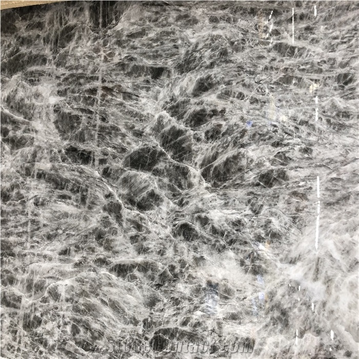 Snow Mountain Silver Fox Grey Marble Slab Price
