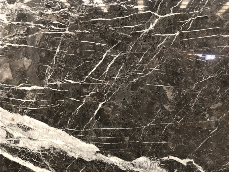 Turkey Black Cherry Marble Slab & Tile