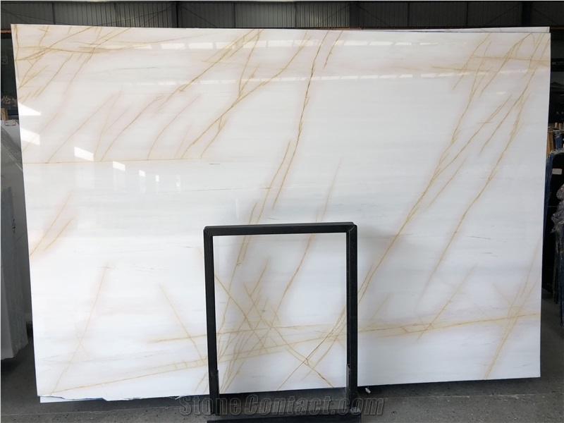 Turkey White Onyx Walling Slab/ Cut to Size Tiles