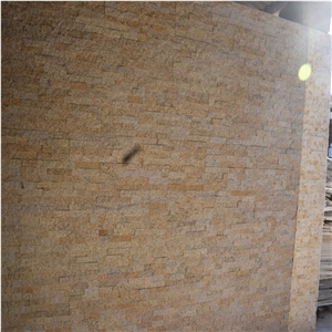 Yellow Brick Split Faced Marble Mosaics for Sale