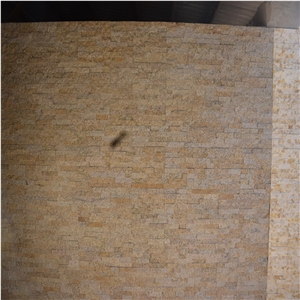 Yellow Brick Split Faced Marble Mosaics for Sale