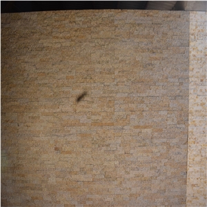 Yellow Brick Split Faced Marble Mosaics for Sale