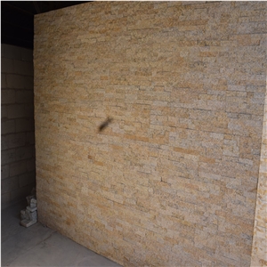 Yellow Brick Split Faced Marble Mosaics for Sale