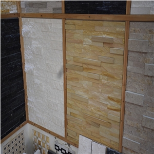 Yellow Split Faced Marble Mosaics Direct Sale Yellow Split Faced Marble Mosaics Direct Sale
