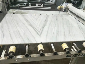 Cheap Guangxi White Marble Popular Slab Tile