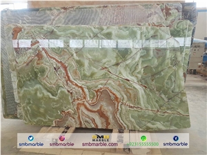 Pakistani Green Onyx Slabs