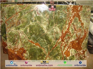 Pakistani Green Onyx Slabs