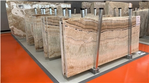 Lifora Caramel Onyx Slabs
