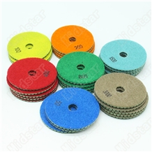 Dry and Wet Polishing 7 Step Wet Polishing Pads