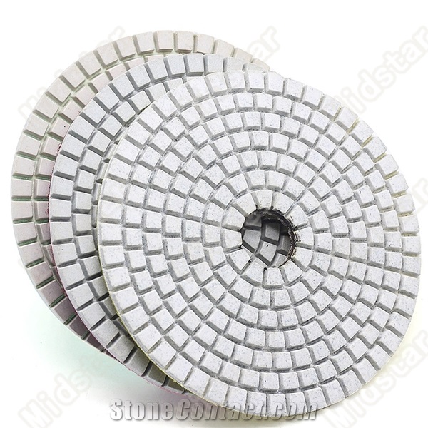 Dry and Wet Polishing 7 Step Wet Polishing Pads