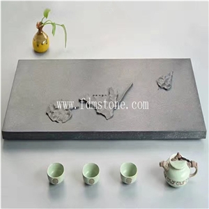 Black Granite Tea Tray Tea Board
