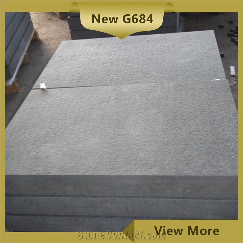 Honed Black Stone Flooring Tiles