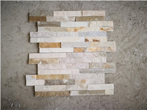Natural Stacked Stone Ledger Panels 6"X24" Factory
