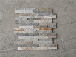 Natural Stacked Stone Ledger Panels 6"X24" Factory