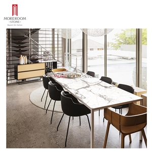 Big Size 1.2x2.4m Glazed Porcelain Slab for Table