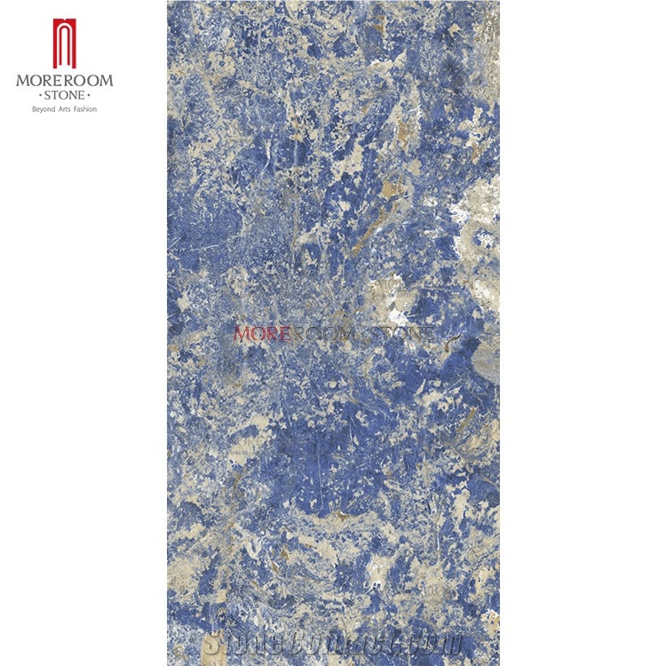 Blue Marble Large Format Porcelain Wall Tile