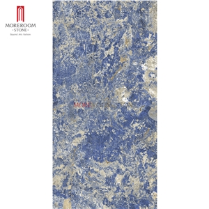 Blue Marble Large Format Porcelain Wall Tile