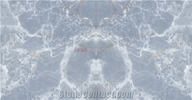 Blue Marble Large Format Porcelain Wall Tile