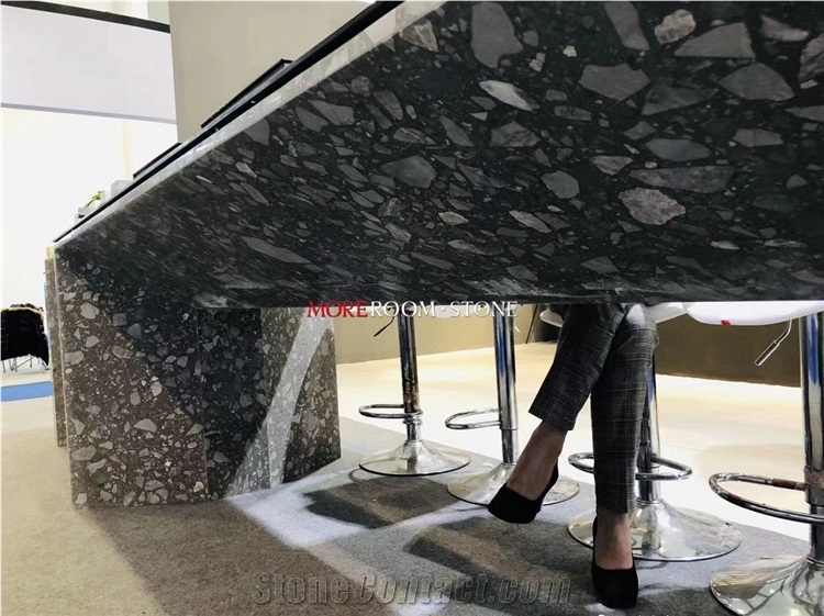 Cement Terrazzo Countertop Table Top Worktops