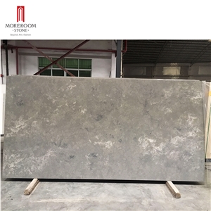 Kitchen Compacs Ice Black Quartz Island Tops