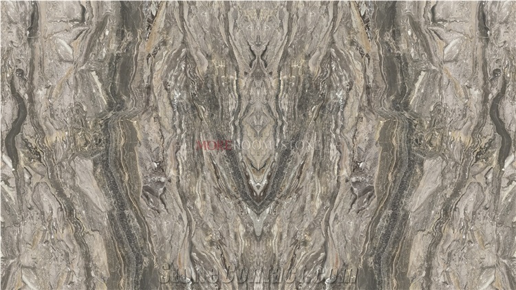 New Design Large Format Slab Black Floor Tiles