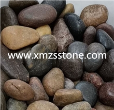 Mixed Colors Pebble Stone Garden Cobble