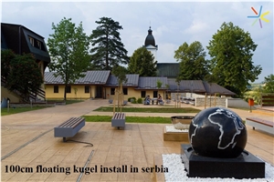 Kugel Fountain,Granite Stone Kugel,Floating Ball Fountains