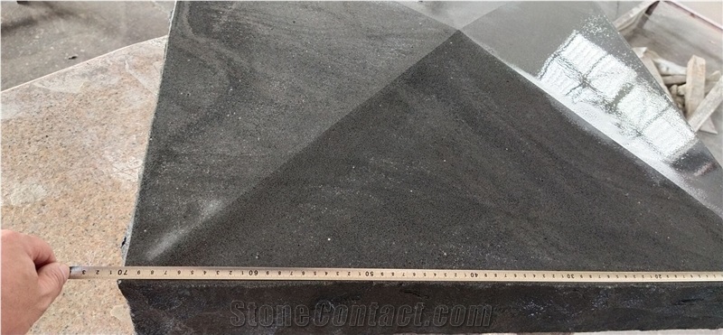 Bluestone Rubbed Pillar Cap,Covering,Wall Coping