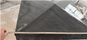 Bluestone Rubbed Pillar Cap,Covering,Wall Coping