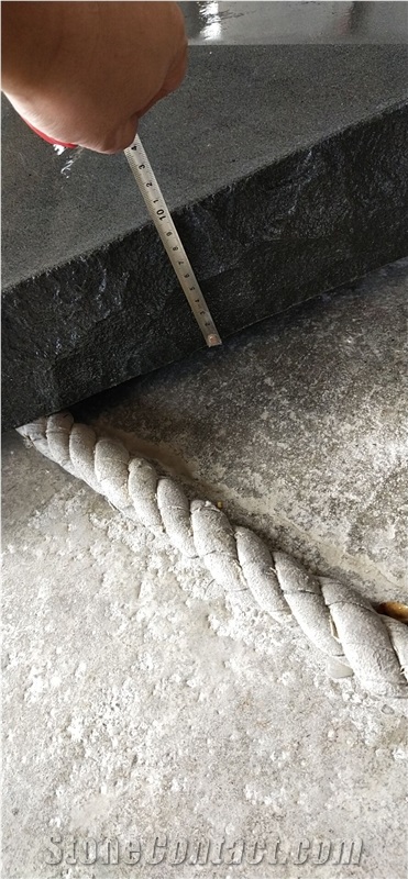 Bluestone Rubbed Pillar Cap,Covering,Wall Coping
