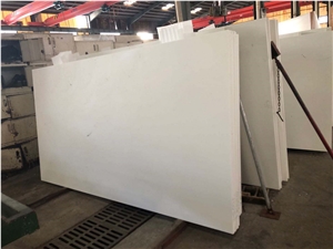 Glazed Pure Crystal White Marble Walls Cladding