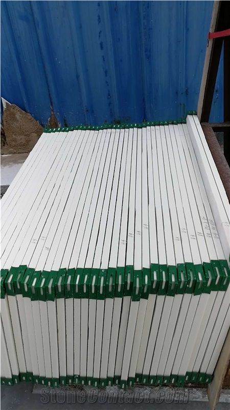 Glazed Pure Crystal White Marble Walls Cladding