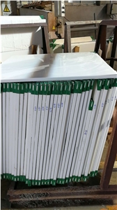 Glazed Pure Crystal White Marble Walls Cladding